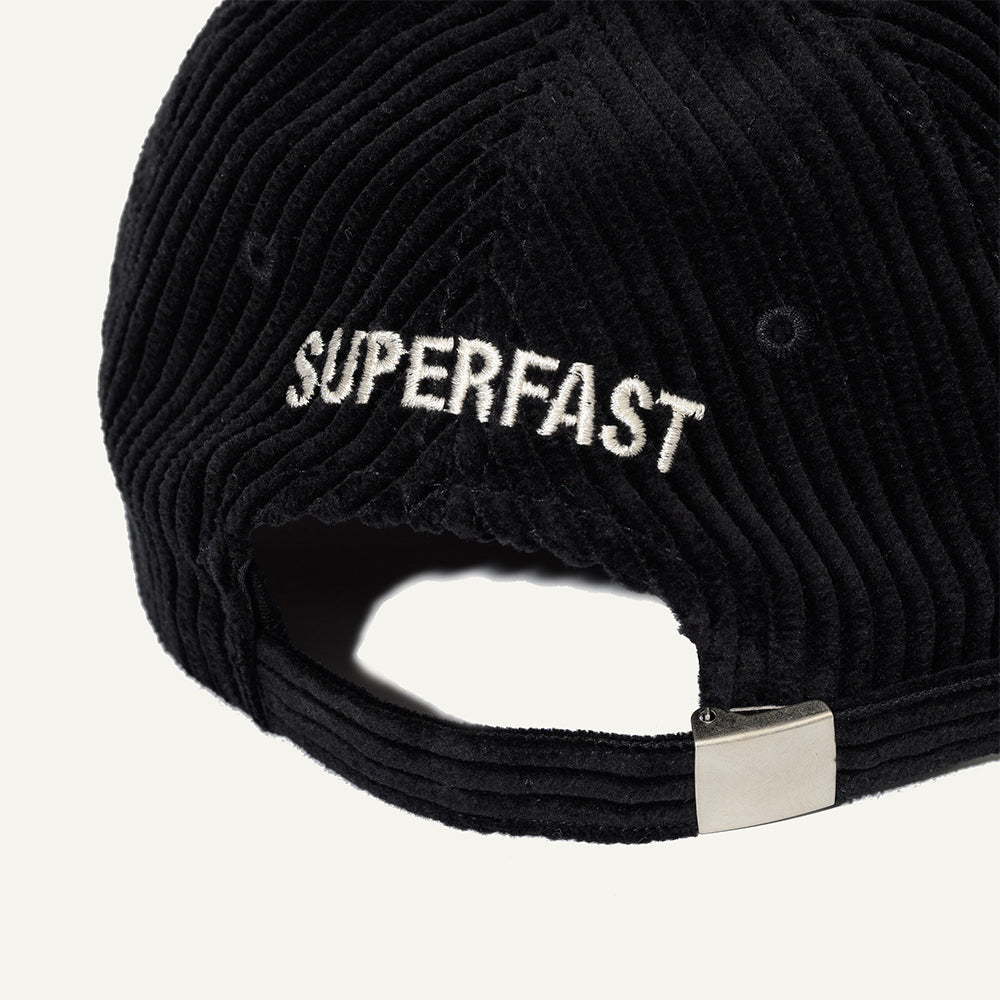 F1 Corduroy Ballcap Black