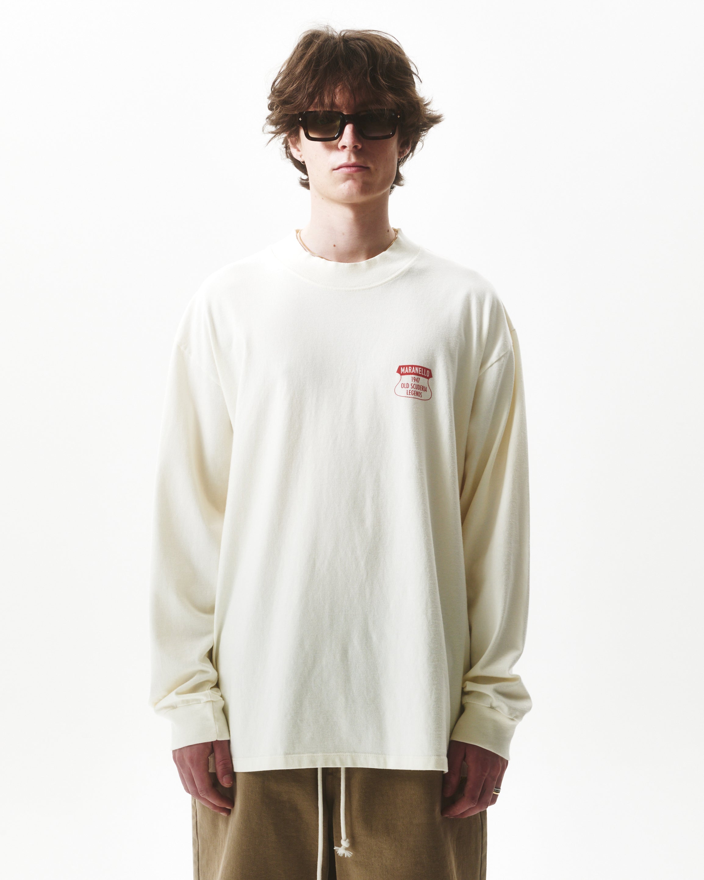 Old Legends Long Sleeve T-Shirt Ivory