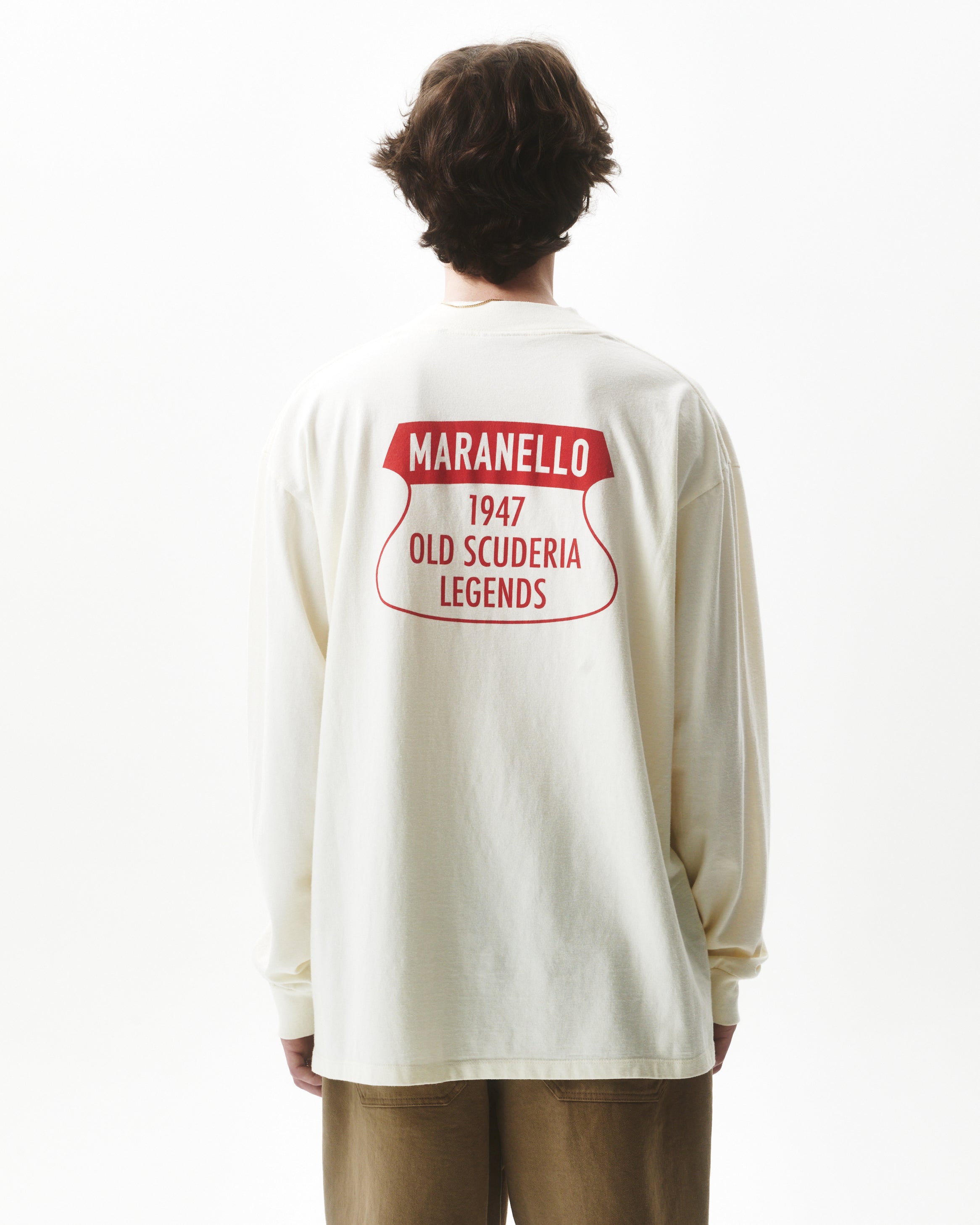 Old Legends Long Sleeve T-Shirt Ivory