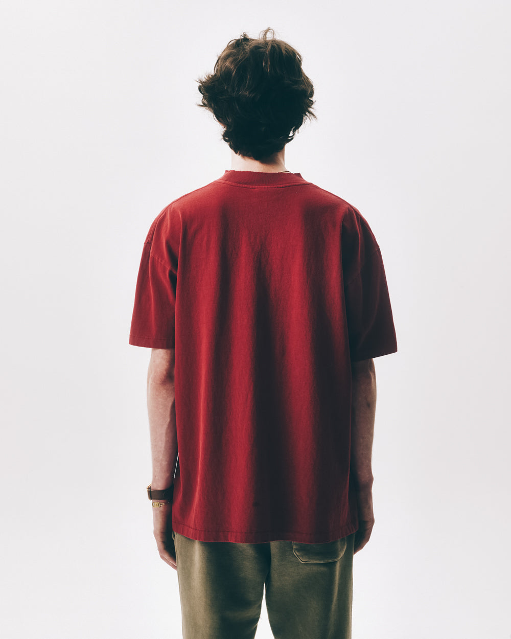 Scuderia Dyed T-Shirt Dark Red