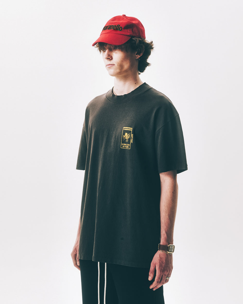 Scuderia Dyed T-Shirt Oil
