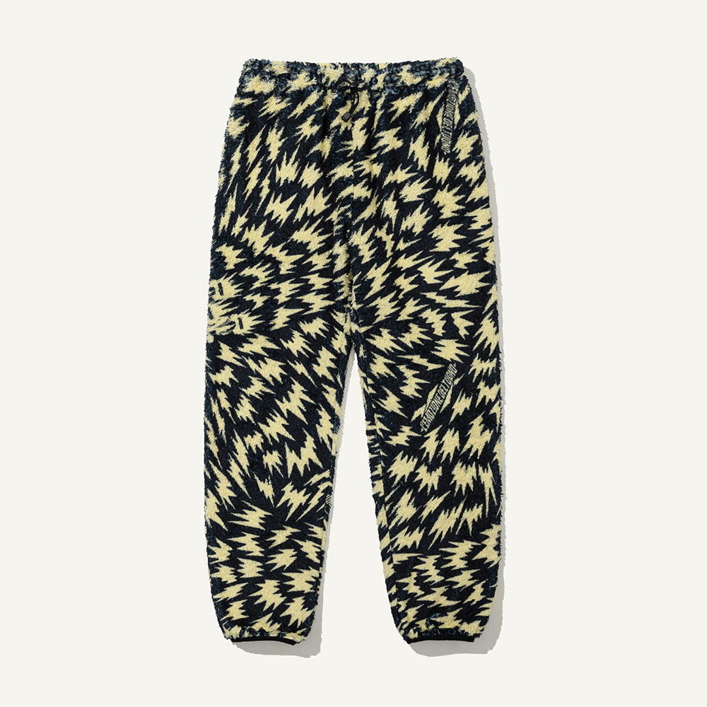 (Superfast™ x Hankook Tire) Bolt Fleece Lounge Pants Navy&Yellow