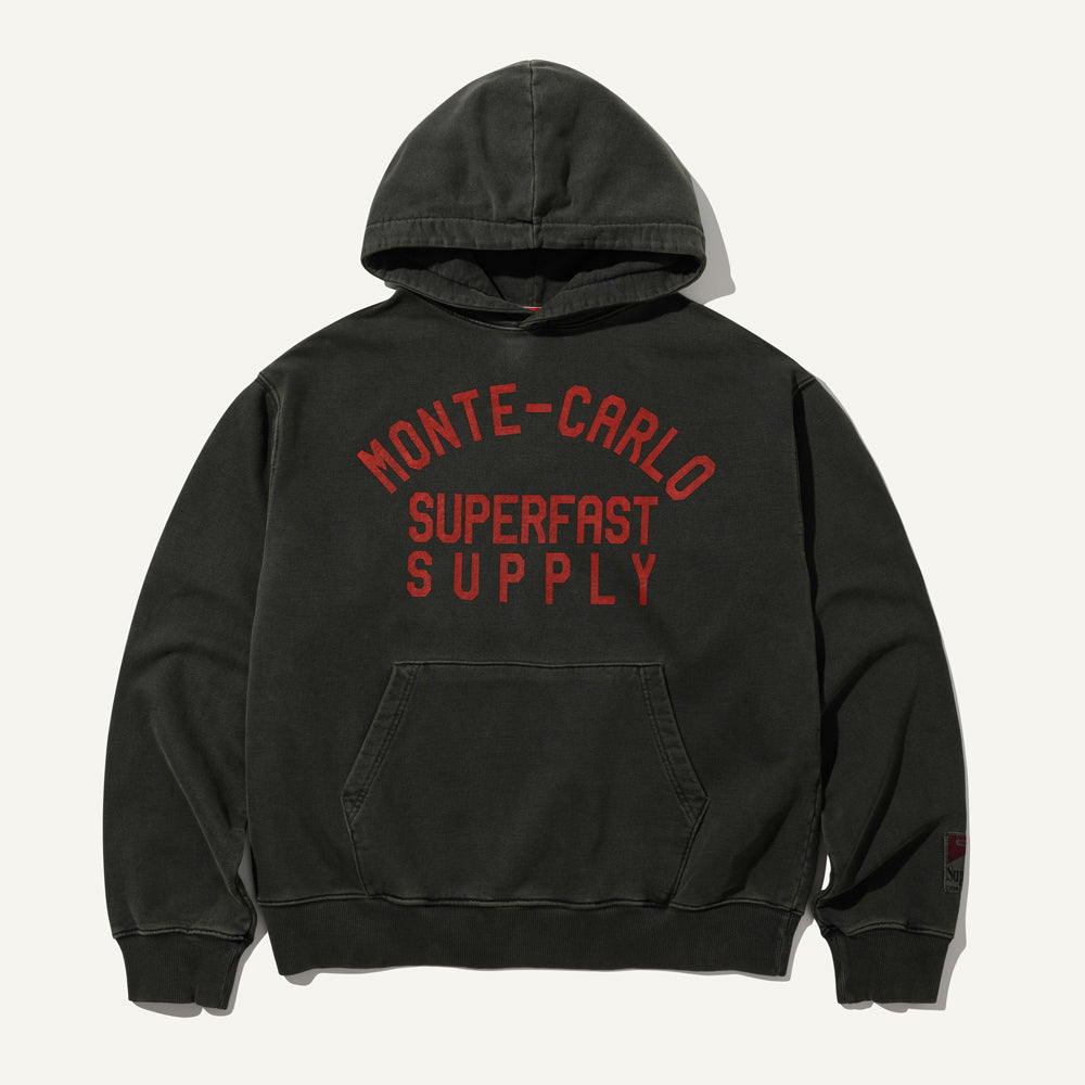 Monte-Carlo Supply Dyed Hoodie Sweatshirt