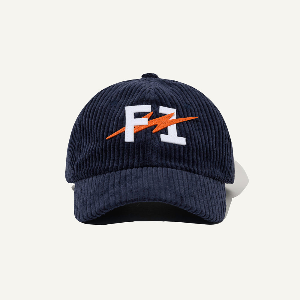 F1 Corduroy Ballcap Navy