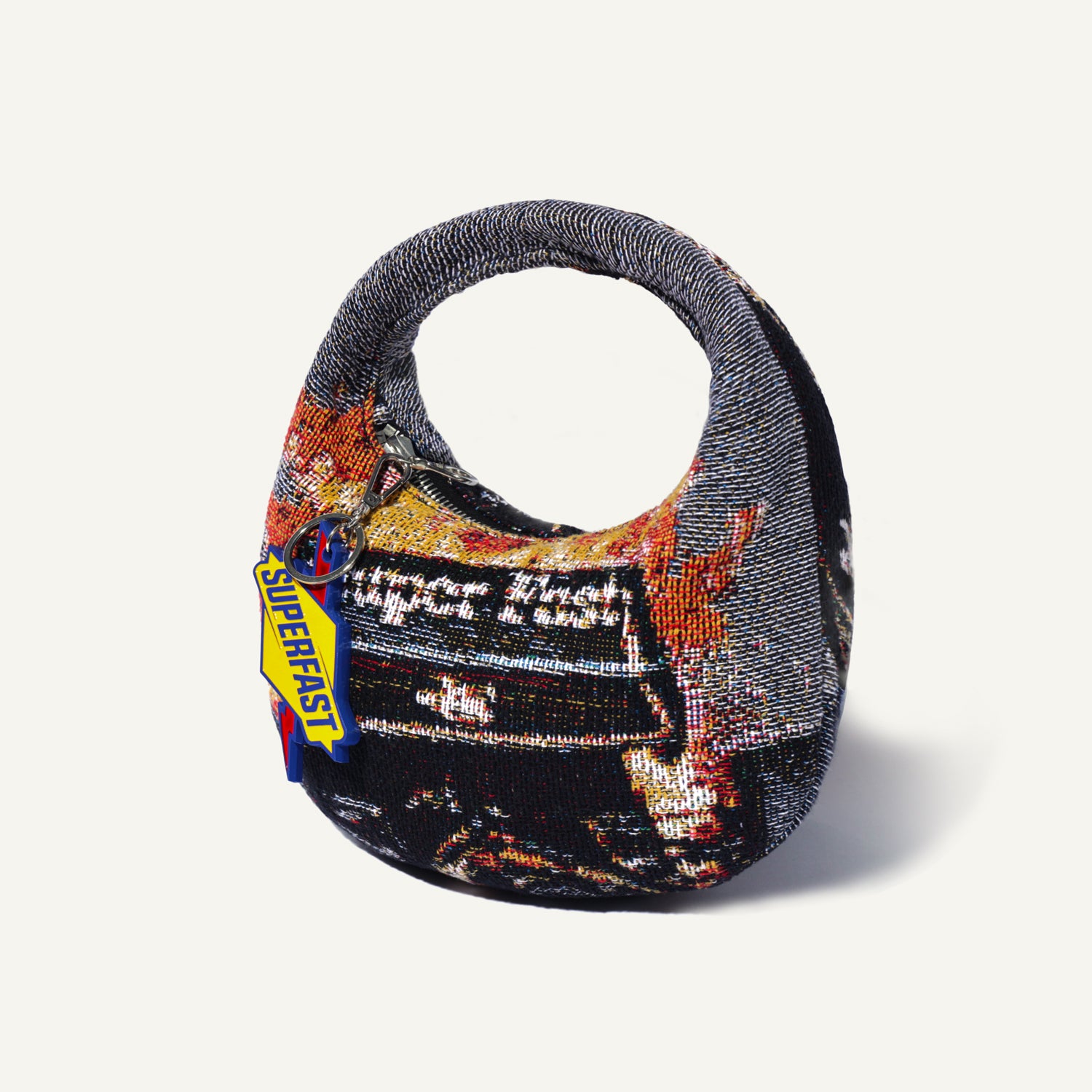 'SENNA HELMET’ Jacquard Bag